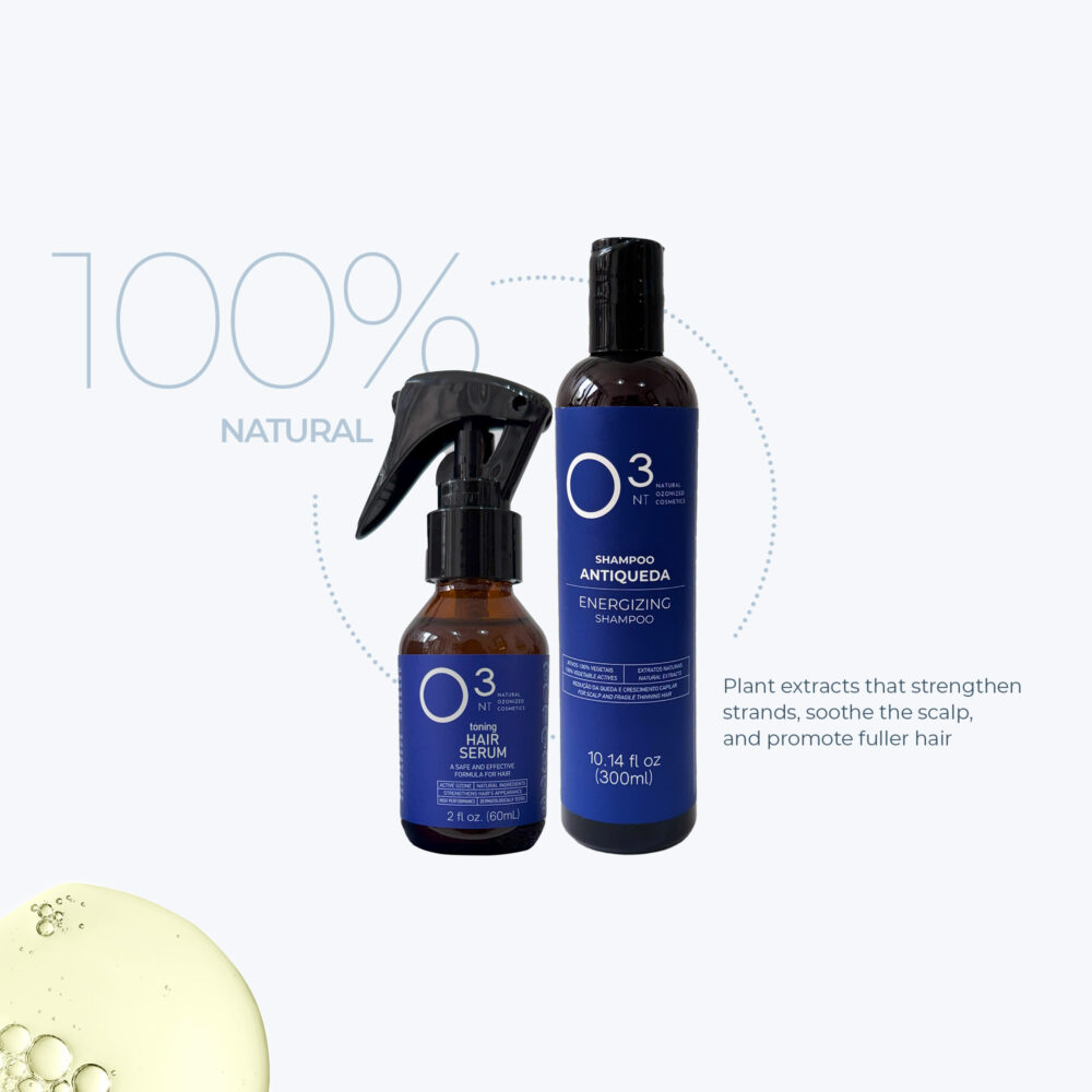 Kit Hair Care O3NT: Toning Hair Serum + Energizing Shampoo - Image 5