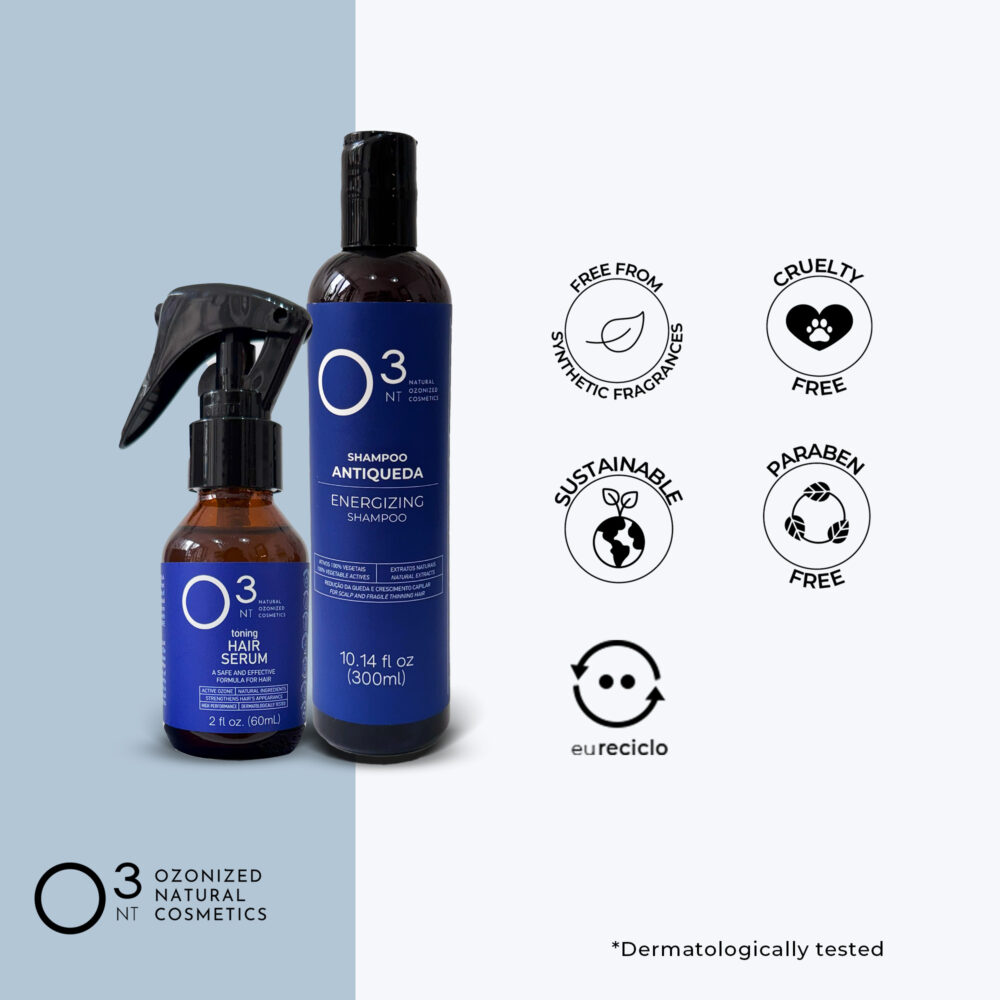 Kit Hair Care O3NT: Toning Hair Serum + Energizing Shampoo - Image 6