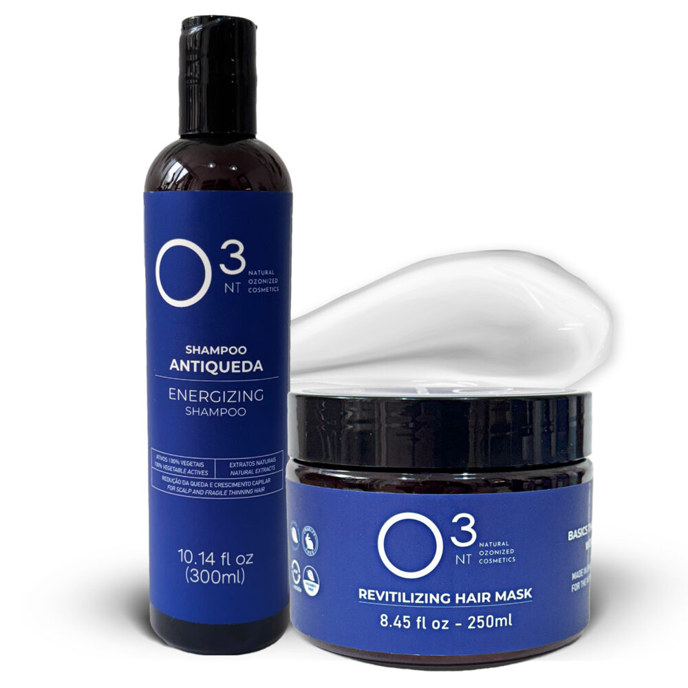Kit Hair Care O3NT: Revitalizing Hair Mask + Energizing Shampoo