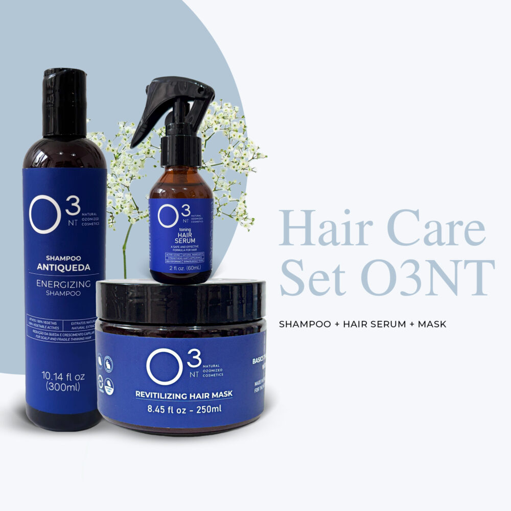 Kit Hair Care O3NT: Toning Hair Serum + Revitalizing Hair Mask + Energizing Shampoo - Image 2