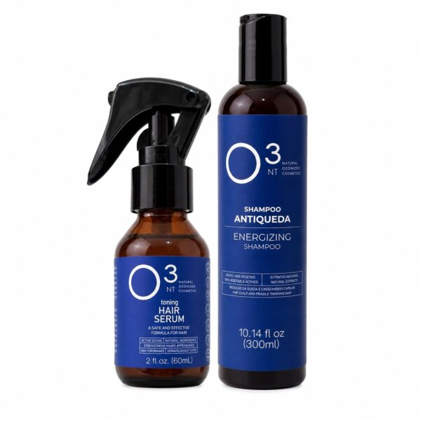 Kit Hair Care O3NT: Toning Hair Serum + Energizing Shampoo