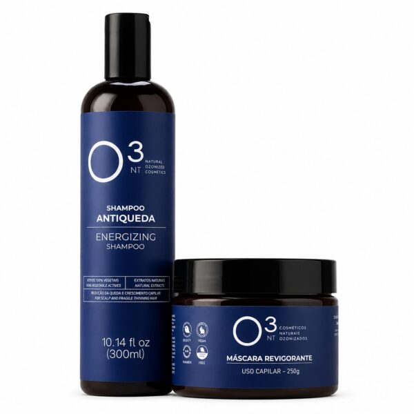 Kit Hair Care O3NT: Revitalizing Hair Mask + Energizing Shampoo
